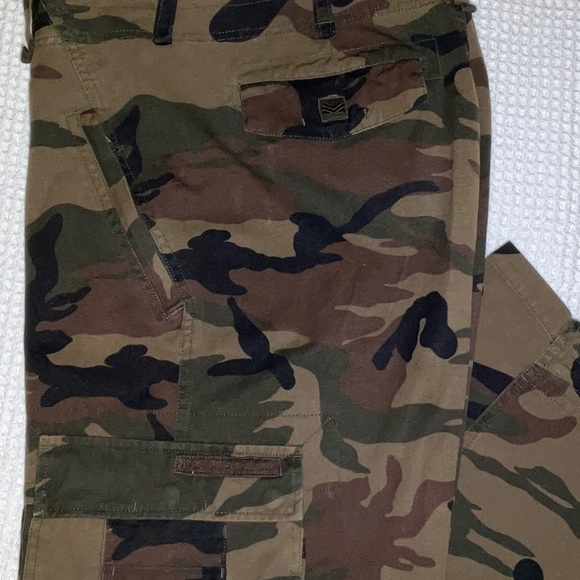 Men’s, Micros, 100% Cotton Camoflauge Utility Outdoor Pants 34 X 30, NWOT! - Picture 13 of 14